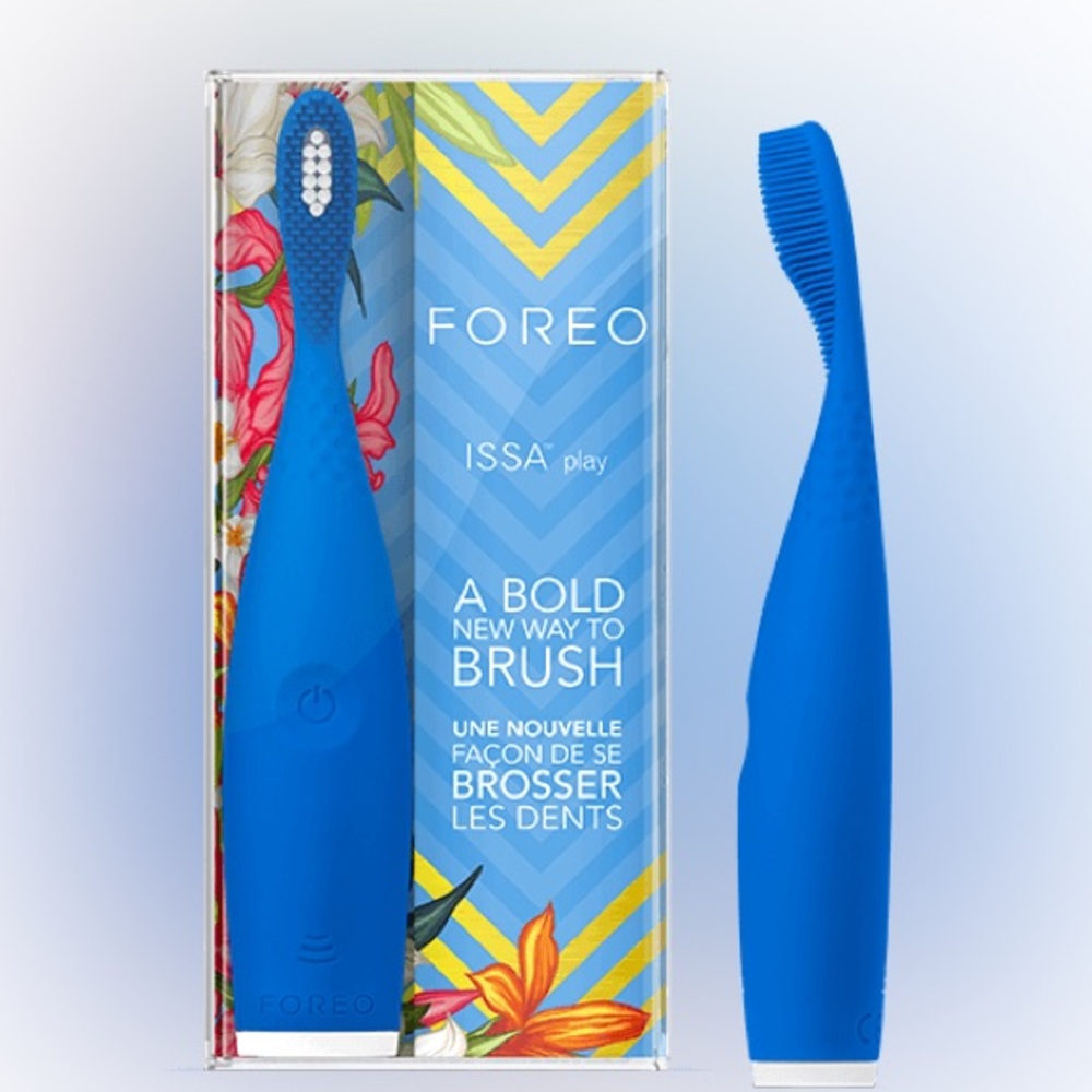 💙FOREO ISSA Play Ultra Hygienic Silicone Toothbrush